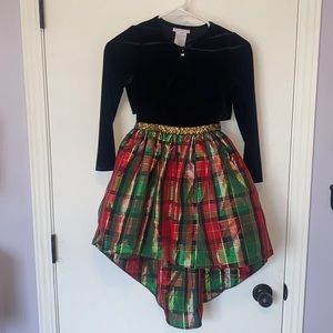 Adorable girl’s holiday / Christmas dress